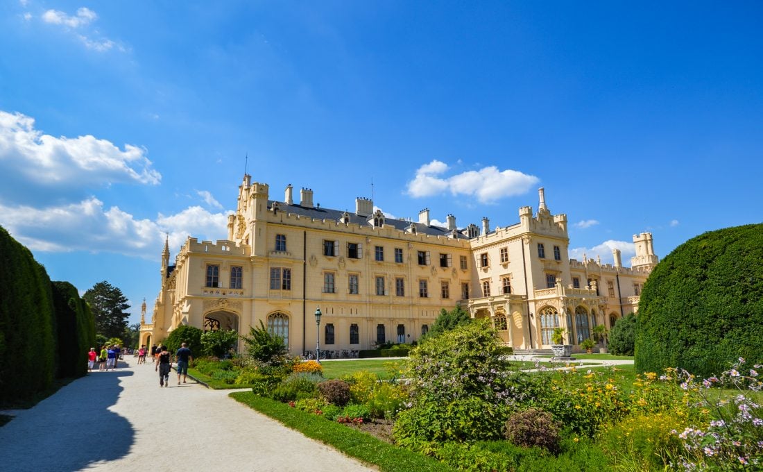 Lednice Chateau in Prague
